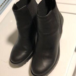 Black boots